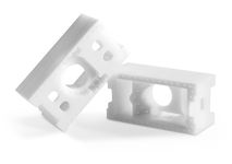 3D gedruckte Keramik-LED-Fassung für Hochtemperaturanwendung aus Aluminiumoxid