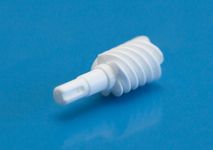 3D printed ceramic worm screw made of alumina